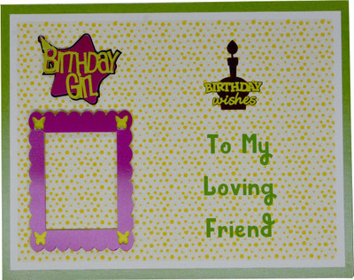 

SCRAPCARD BDGR01 Greeting Card(MULTIPLE, Pack of 1)