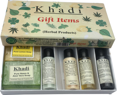 

Khadi Herbal Herbal Products Gift Box Set of 6(Set of 6)