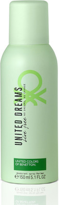 

United Colors of Benetton Dreams Live Free Deodorant Spray - For Women(150 ml)