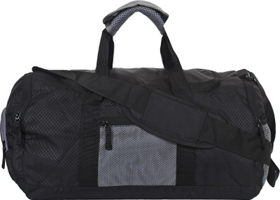 Favria Trendy Travel Duffel Bag(Black)