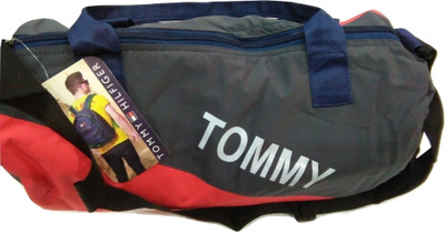 

Tommy Hilfiger (Expandable) GYM BAG Gym Bag(Red, Multicolor), Multicolor;red