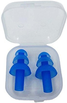 

ROYALDEAL New 1 pair Blue Spiral Solid Convenient Silicone Ear Plugs Anti Noise Snoring Earplugs Comfortable For Study Sleeping Ear Plug(Blue)