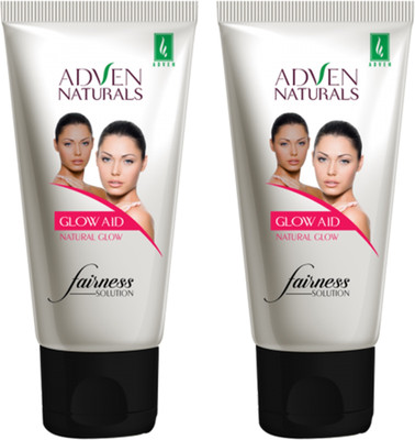 

Adven Naturals Glow Aid Natural Glow Fairness Solution All Purpose Cream With Aloevera, Beberis, Calendula Which Suits Every Type of Skin in All Weather Conditions (Pack of 2) 100 g(100 g)