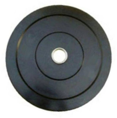 

StepInnStore ''BEST QUALITY''PVC PLATES 1*KG (PACK OF 1* PLATES) UNBREAKABLE Black Weight Plate(1 kg)
