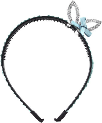 

Golden Peacock Light Green Kids Rabbit Ears&bowknot Shaped Hair Band Head Band(Green)