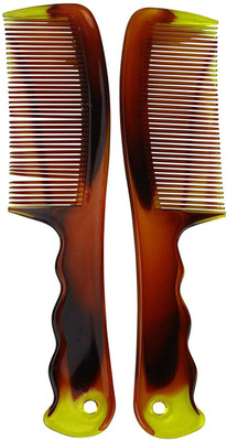 

AVMART Set of 2 Premium high Quality Comb With Handle