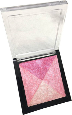 

lujo PROFESSIONAL 4 in 1 BAKED BLUSHER HIGHLIGHTER Highlighter(MULTICOLOUR)