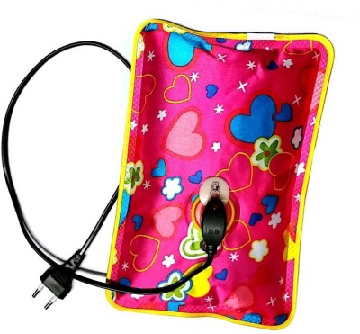 CRETO Best Quality Electric Rechargeable Heat Bag Hot Bottle Pouch Warm for Winter Aches/ Body Pain Reliever electric 1 L Hot Water Bag(Multicolor)