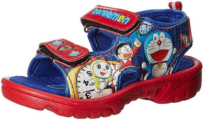

doraemon Boys & Girls Velcro Strappy Sandals(Blue, Blue red
