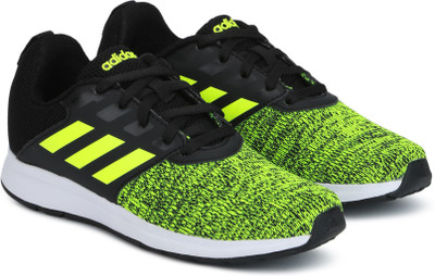 

ADIDAS Boys Lace Running Shoes(Black, Cblack/syello