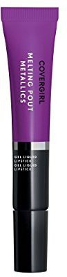 

Cover Girl Melting Pout Metallics Liquid Lipstick, Amped, 0.3 Ounce Packaging May Vary(Purple)