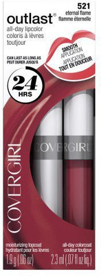 

Cover Girl Outlast Lipcolor Eternal Flame 521 0.06 Fl Oz By Procter & Gamble - Cosmetics(Multicolor)