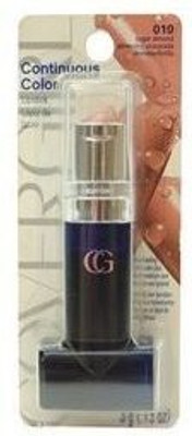 

Cover Girl Continuous Color Shimmer Sugar Almond 010 Lipstick -- 2 Per Case.(Nude)