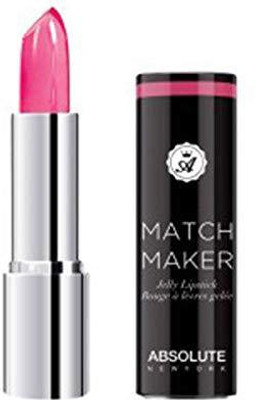 

Absolute New York Match Maker Jelly Lipstick 0.11 OzFree Starry Lipgloss 10 Ml Ml Mm02 First Move(Pink)