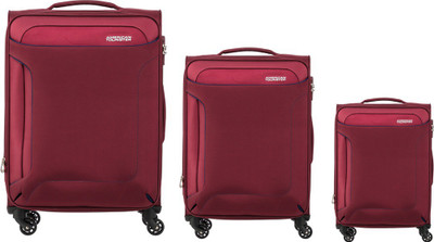 

American Tourister Suitcase, Cabin Suitcase Combo(Maroon)