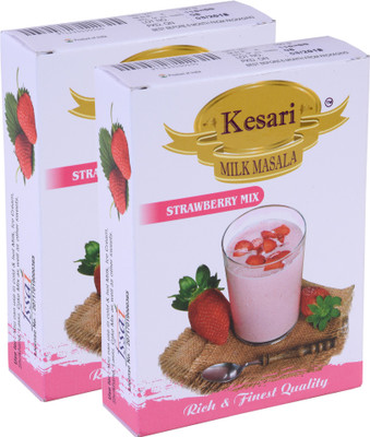 

Kesari Strawberry Mix Milk Masala Combo, Pack of 2, 50 gm, Strawberry 50 g(Pack of 2)