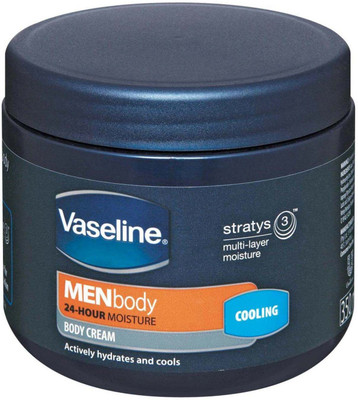 

Vaseline MenBody 4Hour Moisture Body Cream- Cooling(350 ml)