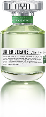 

United Colors of Benetton Dreams Live Free Eau de Toilette - 50 ml(For Women)