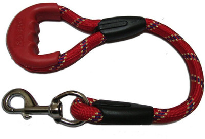Goofy Tails Dog Short XL Rope With Grip 77 cm Dog Strap Leash(Red)