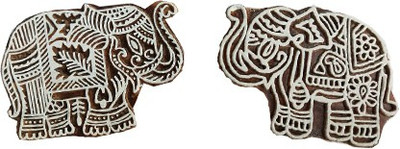 skart wooden printing blocks07 Printing Blocks(Pack of 2)
