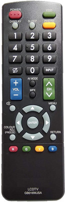 

Ehop GB016WJSA Sharp LED LCD TV Universal Remote Control Compatible for Sharp LED LCD Remote Controller(Black)