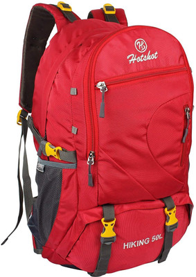 

Hot Shot Lightweight Travel Hiking Bag Rucksack - 55 L(Red), Hot Shot Lightweight Travel Hiking Bag Rucksack - 50 L(Red)