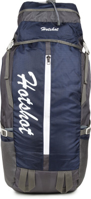 

Hot Shot Lightweight Travel Hiking Waterproof Rucksack - 70 L(Grey)