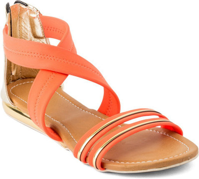 

Tashi Women Orange Flats