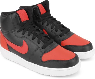 nike ebernon red and black