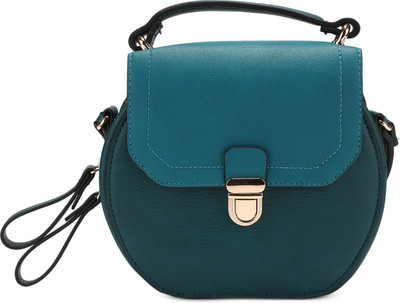 

Accessorize Women Casual Blue PU Sling Bag