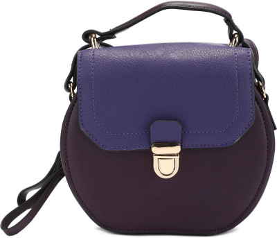 

Accessorize Women Casual Purple PU Sling Bag
