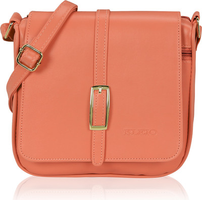 

Kleio Women Formal, Casual Maroon Leatherette Sling Bag