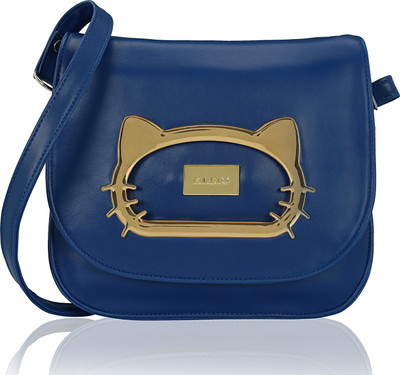 

Kleio Women Formal, Casual Blue PU Sling Bag