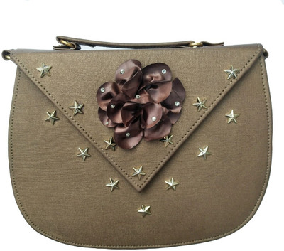 

AVS Women Evening/Party, Casual Brown PU Sling Bag