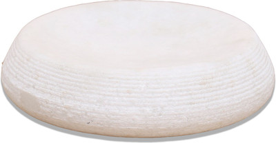 

Organic Home Crystal White Chiselled Soap Dish(Multicolor)