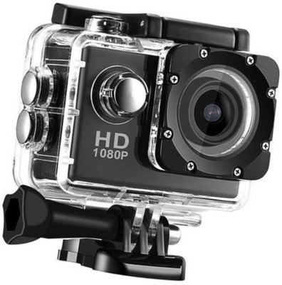 

Wyvern 1080 Sport Action Camera Shot Full HD 12MP 1080P Black Helmet Sports Action Waterproof Sports and Action Camera (Black 12 MP) Sports and Action Camera(Black, 12 MP)