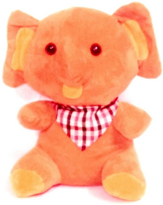 

sahil fashion Teddy Elephant - 12 cm(Orange)