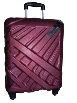 

Safari Bling 100% unbreakable Polycarbonate Expandable Cabin Luggage -  inch(Maroon