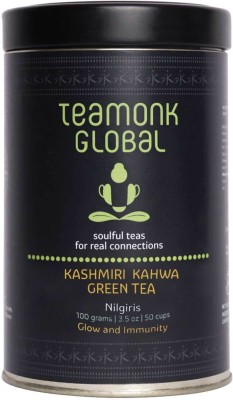 

Teamonk Global KKG Cloves, Cardamom, Saffron, Ginger Green Tea Box(100 g)