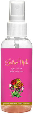 

Geeleemitti Rose Water + Aloe Vera Spray Toner Mist for Face, Make-up & Aftershave(100 ml)