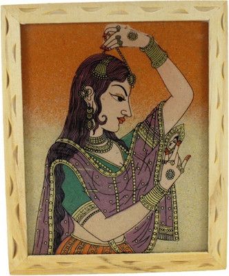 

KUMAON GEMSTONE JEWELLERY BOX NA Vanity Box(Brown)