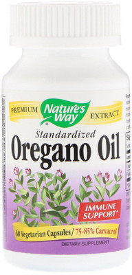 

Nature's Way Oregano Oil, Standardized, 60 Vegetarian Capsules(60 No)