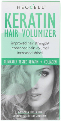 

Neocell Keratin Hair Volumizer, 60 Capsules(60 No)