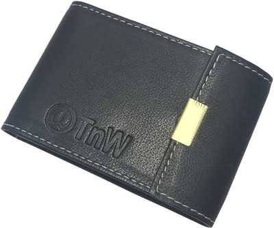 

TnW Men Black Genuine Leather Card Holder(10 Card Slots)