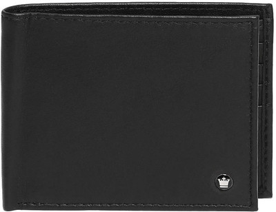 

Louis Philippe Men Casual Black Genuine Leather Wallet(8 Card Slots)