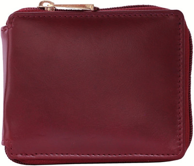

G'Leani Women Maroon Genuine Leather Wallet(6 Card Slots), Burgundy