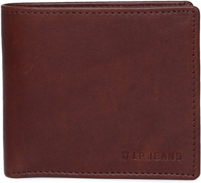 

LP Jeans by Louis Philippe Men Casual Brown Genuine Leather Wallet(6 Card Slots)