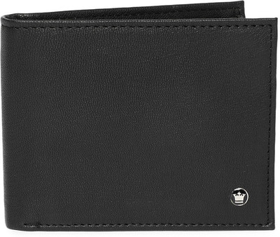 

Louis Philippe Men Casual Black Genuine Leather Wallet(4 Card Slots)