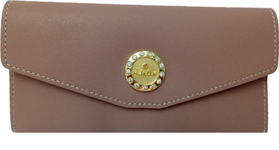 

BANDICOOT Girls Pink Fabric Wallet(4 Card Slots)