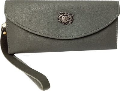 

BANDICOOT Girls Grey Fabric Wallet(4 Card Slots)